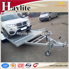Cargo hauler trailers for small car transport